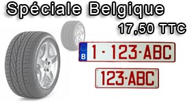 plaque immatriculation belge