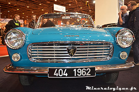 coupe peugeot 404 retromobile 2014