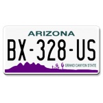 plaque US Arizona grand canyon state