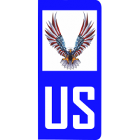 plaque-immat-us-520-aigle-americain