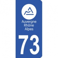plaque-immatriculation-73-logo-auvergne-rhone-alpes_2092084795