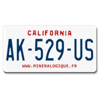 plaque-immatriculation-amricaine-california-1987-1993
