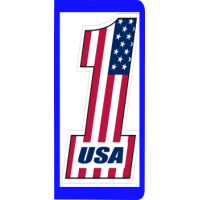 plaque-immatriculation-usa-one-drapeau-grand