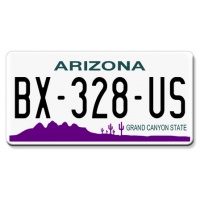plaque US Arizona grand canyon state