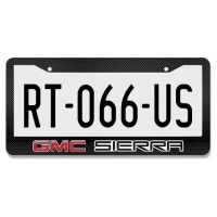 plaque-us-gmc-sierra-support-carbone