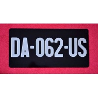 plaque immatriculation noire us 300x150