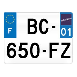 plaque immatriculation moto 01