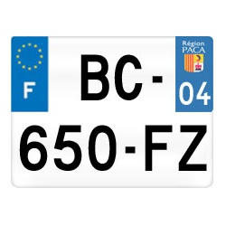 plaque immatriculation moto 04