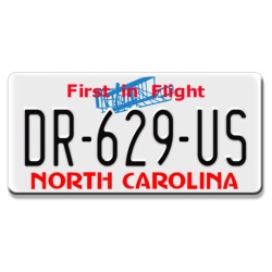 plaque-immatriculation-north-carolina